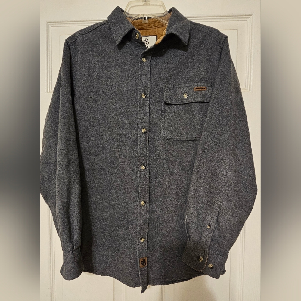 Legendary Whitetails Charcoal Button-Up Shirt Jacket
